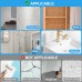 JINSHUNFA Adhesive Wall Hooks 13LB Heavy Duty No Drill Large Transparent Waterproof Hooks for Bathroom Kitchen Towel Coat 12 Pack