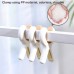 JINSHUNFA Beach Towel Clips Clamps- 3 Pack Plastic Large Pool Chair Clips Clothespins Windproof Clips Clothes Pegs for Beach Chairs Cruise Chair (Orange)